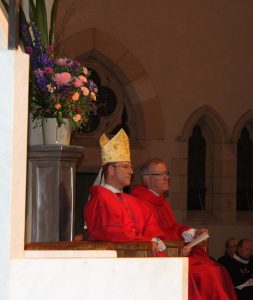 Bishop Randazzo and Father Kenneth Howell