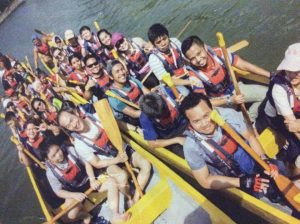 Dragon Boat Race on the river