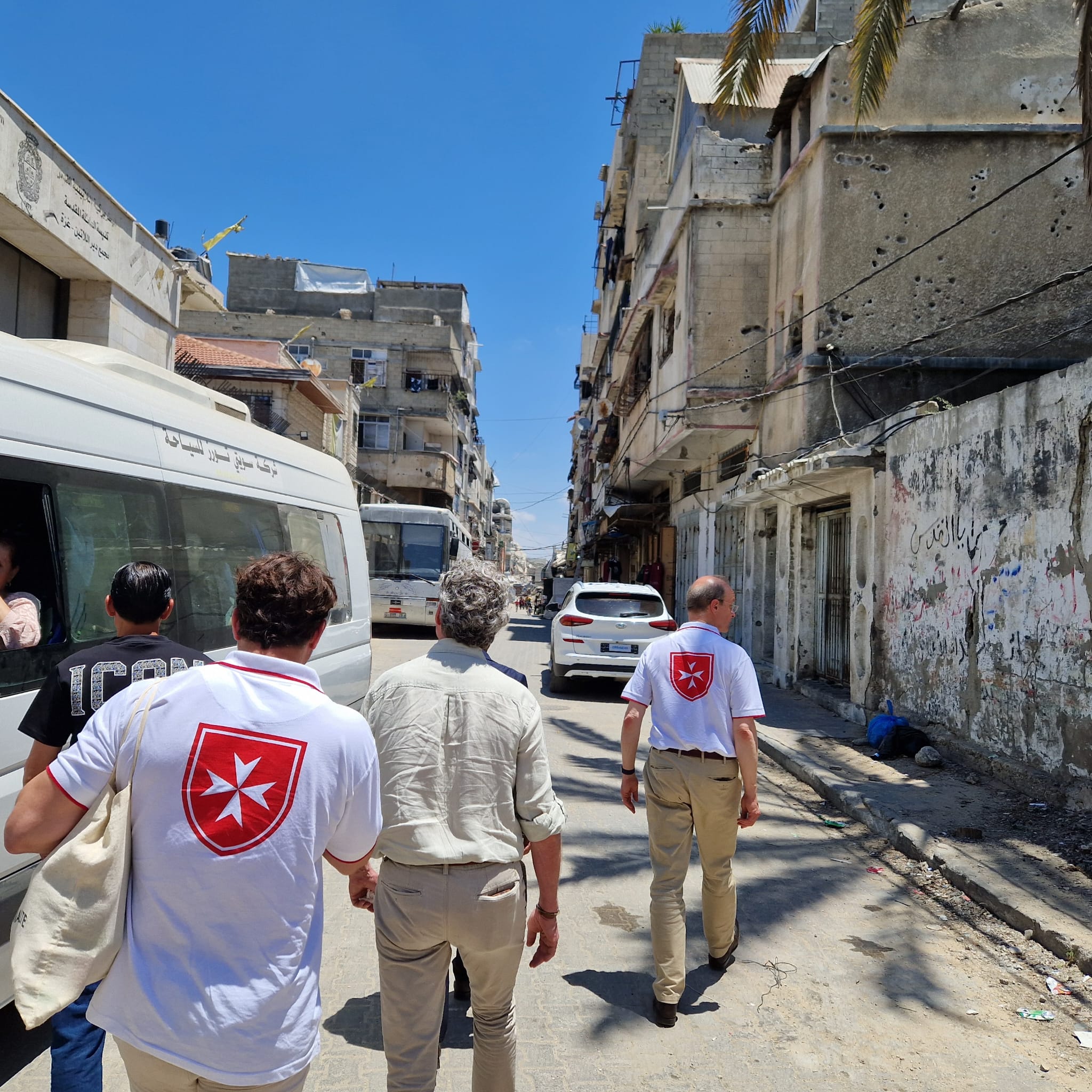 Grand Hospitaller_Order of Malta in Gaza City